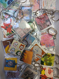 Assorted Artwork Keychains