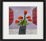 Dionne Badenhop, Still Life in Red