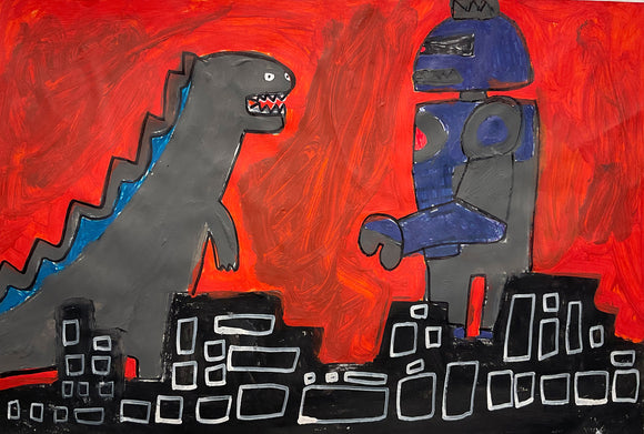 George Meehan, Godzilla Vs. Purple Pie Man Robot