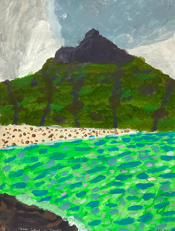 Alex Biasi, Mount Ligbird in Clouds