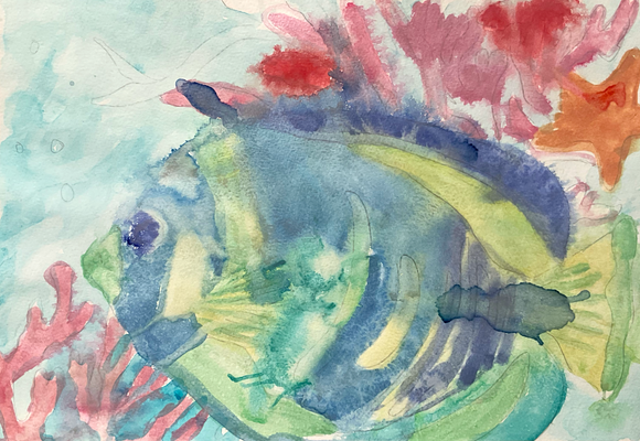 Madeline Lewis  Title: Amongst the coral